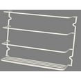 thumbnail image 3 of AP Food Wrap Holder 004-231 Holds Kitchen Wraps And Books; Free Standing And Mounts To Door Or Wall; White, 3 of 4