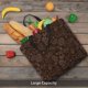 thumbnail image 5 of Easygdp Autumn Brown Plants Bolsa Tote para Mujer, Bolso de Hombro para Trabajo, Playa, Viajes, Compras y Supermercado, 5 of 7