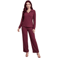 thumbnail image 1 of Conjunto de Suéter y Pantalón Acanalado Diseño Elegante y Versátil para Mujer, 1 of 5
