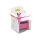 thumbnail image 1 of Silla de escritorio Delta Children Princess Crown rosa y blanca 52 x 58 x 59 cm, 1 of 3