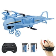 Angle View: JJRC H95 RC Drone Mini Drone Altitude Hold RC Plane Outdoor Toy for Kids with Function Auto Hover Headless Mode 360° Rotation with 3 Battery