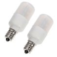thumbnail image 3 of 2 Pcs Ampoules de Réfrigérateur 110V 2.5W Remplacement Ampoules de Frigo Base E12, 3 of 4