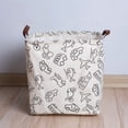 thumbnail image 3 of Cestas de almacenamiento cuadradas, lona impermeable, cesto para ropa infantil, cesto para estanterías de guardería, cestas de regalo, organizador de juguetes, decoración de habitación (vehículo), 3 of 4