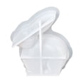 thumbnail image 2 of Easter Bunny Silicone Candle Mould – 1pc Sitting Rabbit Design for Wax, Resin or Plaster, Detailed 3D Spring DIY Casting Mold (Silicone Moulds Easter Candle Mould), 2 of 9