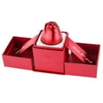 thumbnail image 1 of Jewelry Case Detachable Eye-catching Red Stylish Mini Proposal Ring Box Wadding Favors, 1 of 7