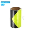 thumbnail image 2 of Unique Bargains Ruban Réfléchissant 2 Rouleaux de Ruban de Sécurité Étanche de 6 Pi x 10 Pi, Jaune Fluo Noir, 2 of 6