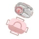thumbnail image 5 of Fiambrera Bento ANGGREK Caja Bento portátil aislada 4 Rejillas Acero Inoxidable 304 Rosa Coral a Prueba de Herrumbre para la Escuela para Adultos, 5 of 8
