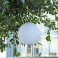 thumbnail image 1 of Lámpara colgante redonda resistente al agua con energía solar para bodas adornos de eventos de Navidad, 1 of 5