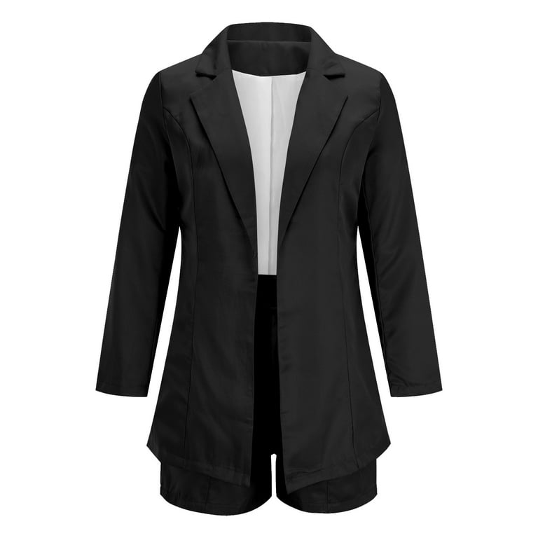 PMUYBHF Cute 21St Birthday Outfits for Women Women's Two Piece Suit Set  office Business Long Sleeve Jacket Pant Suit Slim Fit Trouser Jacket Suit  Cute Workout Sets for Women Outfit for Women 