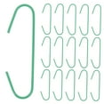 thumbnail image 6 of Homoyoyo Green Christmas Ornament Hooks, 100 Pcs, 38mm Iron Hooks for Holiday Decorations, 6 of 8