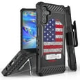 thumbnail image 1 of Tri Shield Rugged Cover + Hoslter Designed For Samsung Galaxy A13 5G Case Black/Black, 1 of 7