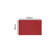 thumbnail image 3 of Tapete Antideslizante Pvc Spaghetti  Rojo 120x80cm Si-Karai, 3 of 3