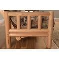 thumbnail image 2 of Kodiak Furniture Lodge Futon with Fabric Mattress in Natural/Thunder Gray, 2 of 4