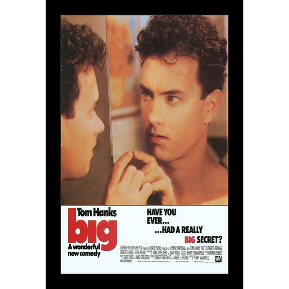 BIG - 11x17 Framed Movie Poster