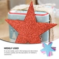thumbnail image 4 of KAKOWELY 80 estrellas de papel decorativas para fiestas de cumpleaños, adornos brillantes en forma de estrella., 4 of 5