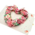 thumbnail image 4 of Tarjeta Pop Up CawrdWhish Ramo Floral en Forma de Corazón con Sobre, 4 of 6