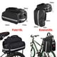 thumbnail image 2 of Bolsas para alforjas de bicicleta Bolsa para el asiento trasero Portaequipajes impermeable para bicicletas Bolsa para portaequipajes Bolsas para marcos portátiles Alforjas para bicicletas con chubasqu JFHHH pequeña, 2 of 5
