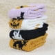 thumbnail image 5 of Calcetines de Halloween para mujer Tsseiatte que brillan en la oscuridad, con diseño de calabazas, suaves, cálidos y acogedores, de forro polar coral., 5 of 8