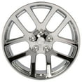 thumbnail image 2 of OE Wheels DG51 22 Inch Rims and Tires Fit Ram SRT Style 5x139.7 22x10 Chrome - Hollander 2223 - Eagle Sport AS 285/45-22 (Set of 4), 2 of 5