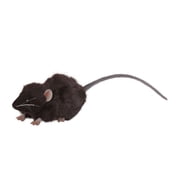 Hansa Black Mouse Plush Toy