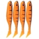 thumbnail image 2 of Señuelo de pesca, 4PCS AR48 75 mm / 3,2 g Pesca Señuelo de pesca suave Cebo de pesca Tecnología innovadora, 2 of 8