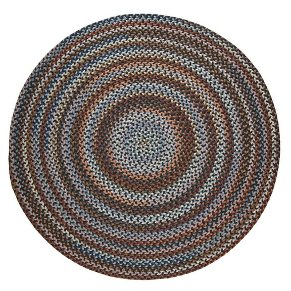 Rhody Rug  Astoria 10' Round Rug Black Rock