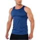thumbnail image 1 of pstuiky Camisetas sin mangas para hombre, Camiseta deportiva informal de cuello redondo para hombre, de moda, color sólido Camisas para hombres m, 1 of 7