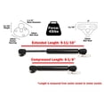 thumbnail image 4 of Red Hound Auto 2 Replacement 10 Inch Gas Struts Prop Shock Lift Support Spring Arm Toolbox RV Camper Hood Liftgate Hatch 9-11/16 Inch Extended Length (6-1/8 Compressed) 45 Lbs Ball Mount HW Included, 4 of 5