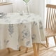 thumbnail image 2 of Mantel redondo con estampado beige de 150 cm para mesa redonda, mesa de comedor, sala de estar y picnic., 2 of 5