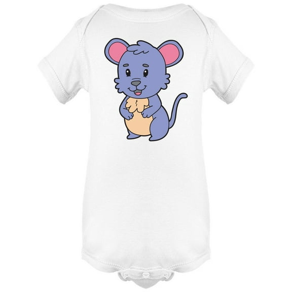 Kawaii Little Mouse Bodysuit Infant -Image by Shutterstock,  Newborn