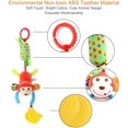 thumbnail image 3 of Sonajeros colgantes para bebé, juguetes para cuna recién nacido, asiento de coche, cochecito, juguetes para bebés, campana de animales colorida, sonajeros sensoriales suaves para b, 3 of 5