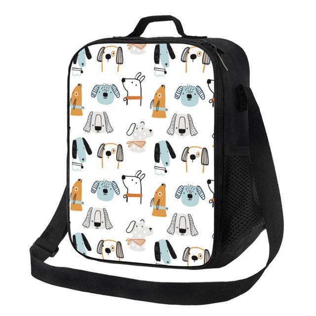 Fotbe Puppy Lonchera Bolsa de Almuerzo para Hombres y Mujeres, Lonchera de Gran Capacidad, Bolsa de Almuerzo Reutilizable, Bolsa Térmica Aislante