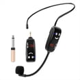thumbnail image 3 of Micrófono Inalámbrico UHF con Cabeza, Auriculares con Pantalla Digital, Micrófono, Altavoz, Abeja Pequeña, Micrófono para Enseñanza, 3 of 5