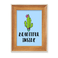 thumbnail image 1 of Beautiful Iside Cactus Desktop Wooden Photo Frame Display Picture Art Painting Multiple Sets, 1 of 3