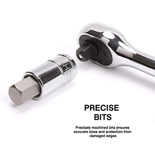 S2 Steel Bit Socket Tool Kit 13 Pieces Hex Bit Socket Set Metric 2mm-14mm Allen Bit Socket Kit US! S2 Steel Bit Socket Tool Kit 13 Pieces Hex Bit Socket Set Metric 2mm-14mm Allen Bit Socket Kit US!