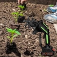 thumbnail image 3 of Outdor 2 In 1 Cordless Tiller And Cultivator With Extension Pole 20V Lightweight Handheld Garden For Soil And Trenching Battery Included, 3 of 5
