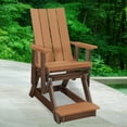 thumbnail image 2 of American Furniture Classics Model 416CTB Brandon Balcony Glider in Cedar on a Tudor Brown Base, 2 of 7