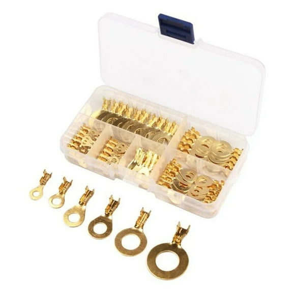 150PCS ring cable lug ring eye terminal M3-10 bare terminal