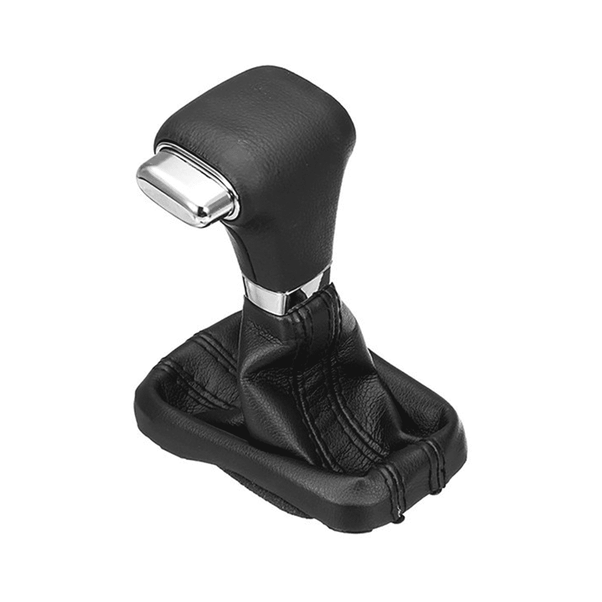 Car Automatic Gear Stick Shift Knob With Leather Cover For VW Tiguan MK5 2006-2011 Shifting Knob