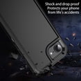 thumbnail image 2 of RegSun for iPhone 16e Case,Shockproof 3-Layer Full Body Protection [Without Screen Protector] Rugged Heavy Duty High Impact Hard Cover Case for iPhone 16e 6.1",Black, 2 of 6