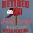thumbnail image 3 of CafePress - Retired Postal Worker Funny Postman Hello T Shirt - Mens Comfort Colors Shirt, 3 of 5