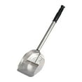 thumbnail image 1 of Pala para arena de gatos, resistente pala de malla de acero inoxidable, mango de agarre cómodo, herramienta de tamizado portátil, antiadherente para Plata, 1 of 9