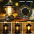 thumbnail image 2 of Linterna de Camping KUNDGLA Portátil LED 1500LM Recargable por USB, 2 of 9