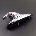 thumbnail image 1 of Decoración de guardabarros delantero de coche eléctrico de motocicleta, cabeza de águila de metal, modificación universal, cabeza de águila plateada, cabeza de águila de metal, 1 of 4