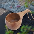 thumbnail image 4 of Wooden Coffee Cup 220ML Eco Friendly Portable Heat Insulation Coffee Cup With Comfortable Grip For Home Fine Craftsmanship, 4 of 8