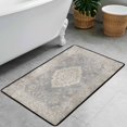 thumbnail image 2 of Washable Vintage Kitchen Mat 31"x20" Non Slip Soft Plush Low Profile Kitchen Rug, Distressed Medallion Oriental Style Sink Mat for Laundry Room Bedroom Office, 2 of 6