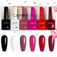 thumbnail image 1 of Set de esmaltes de uñas en gel CANNI, 9 ml, sin hemas, 6 colores Soak Off, 1 of 9