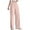 Pink, variant on Lmnyox Women's Wide Leg Work Pants High Waist Business Trousers with Pocket Fashion Lounge Pants