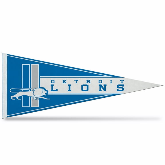 Lions Retro Carded Soft Felt Pennant (12X30")