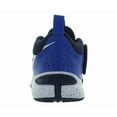 thumbnail image 3 of Nike Team Hustle D 10 PS Boys Shoes Size 13, Color: Hyper Royal/White/Obsidian, 3 of 5